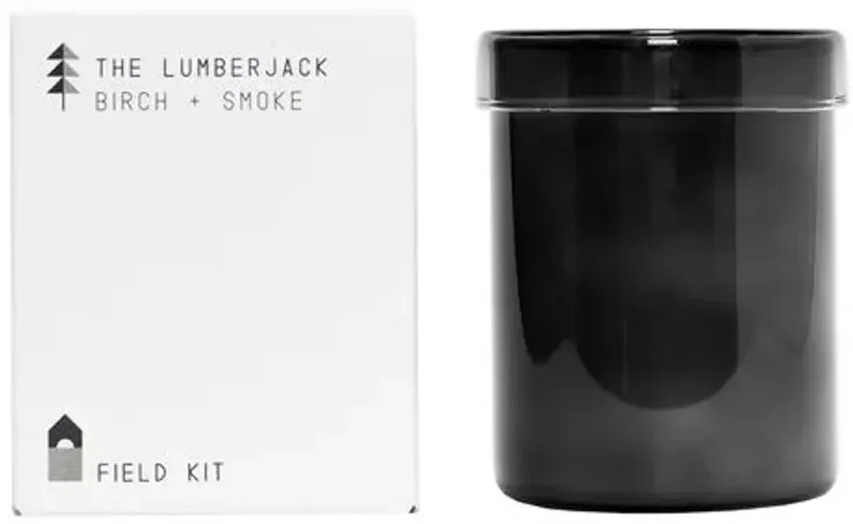 Field Kit - The Lumberjack Candle - Powered by People - Black