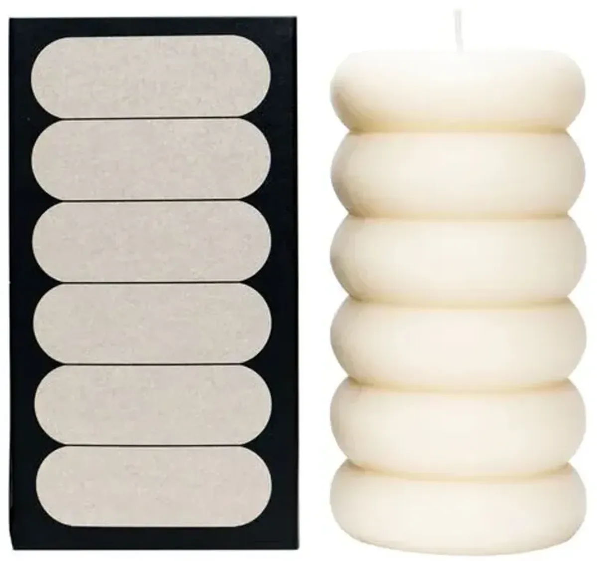 Field Kit - Citrus Pillar Candle - Powered by People - White