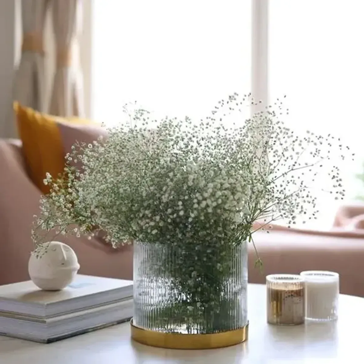 Fleck - Fluted Glass Vase - Powered by People - Clear