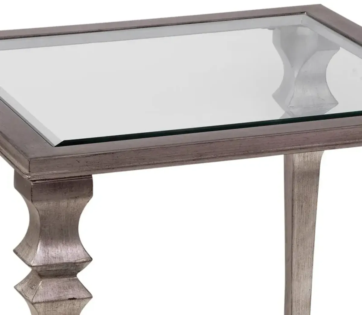 Hastings Square End Table, Burnished Bronze