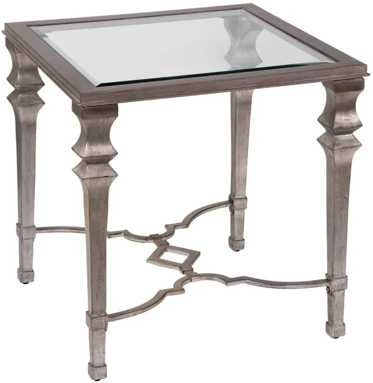 Hastings Square End Table, Burnished Bronze