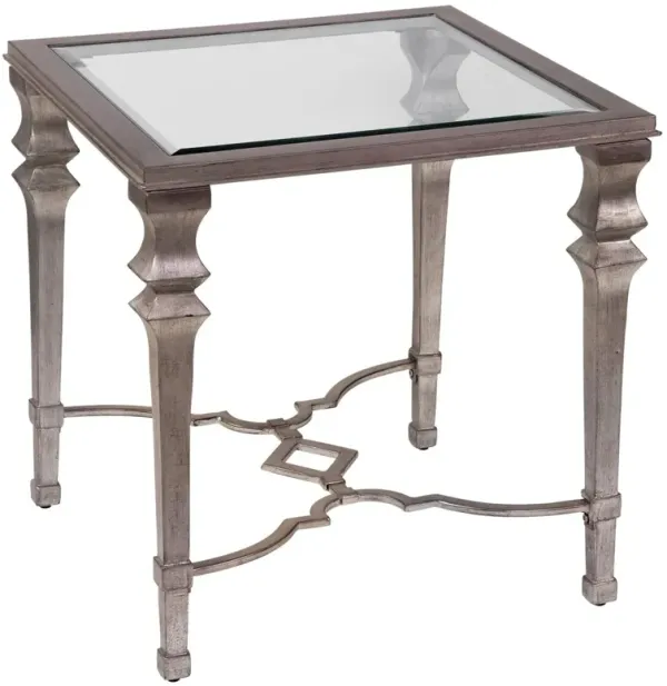 Hastings Square End Table, Burnished Bronze