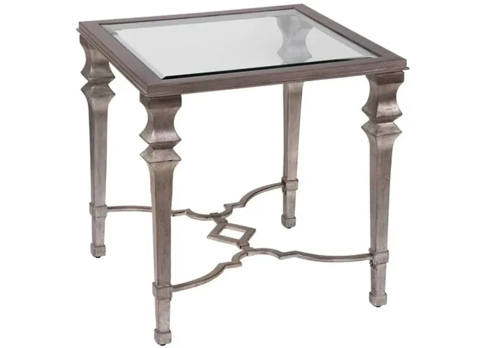 Hastings Square End Table - Burnished Bronze - Brown