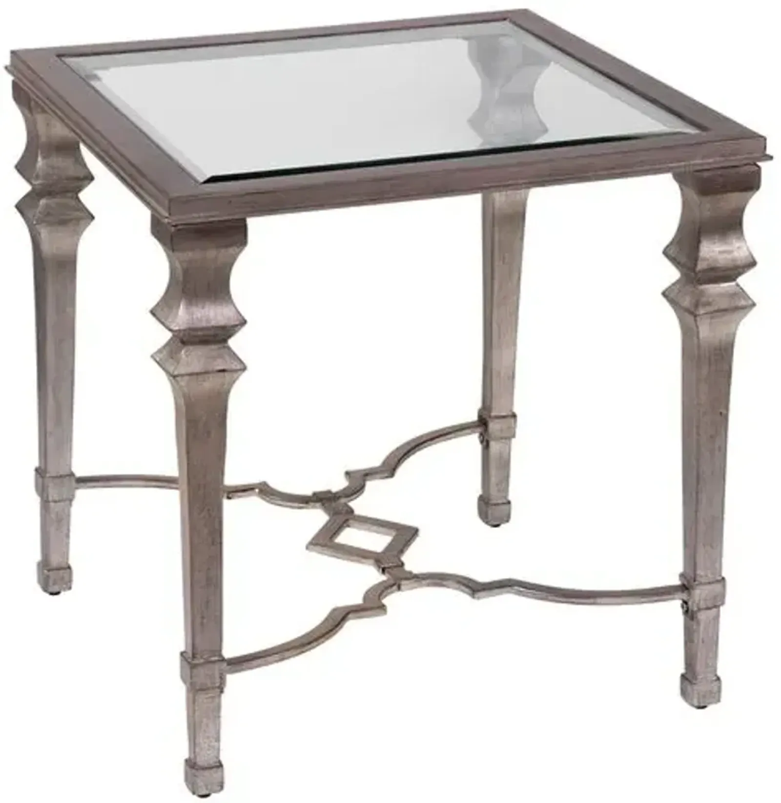 Hastings Square End Table - Burnished Bronze - Brown