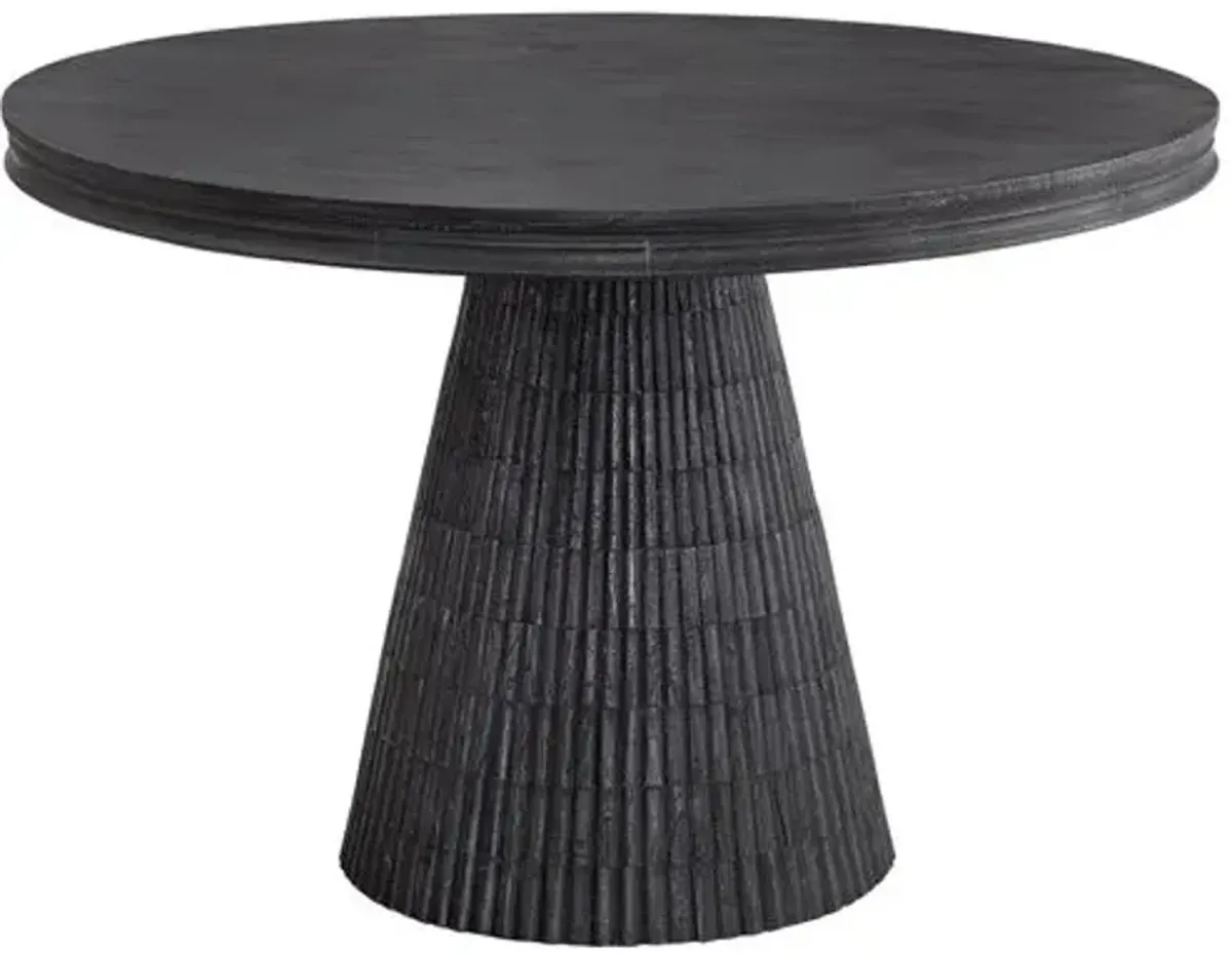 Dover Dining Table - Black Wash