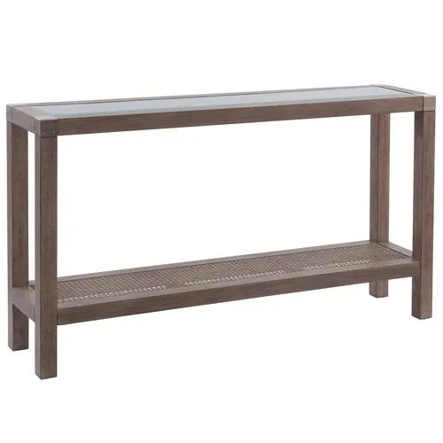 Sterling Console Table - Brown - Gray