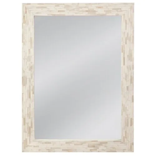 Orlando Wall Mirror - Cream/White Bone