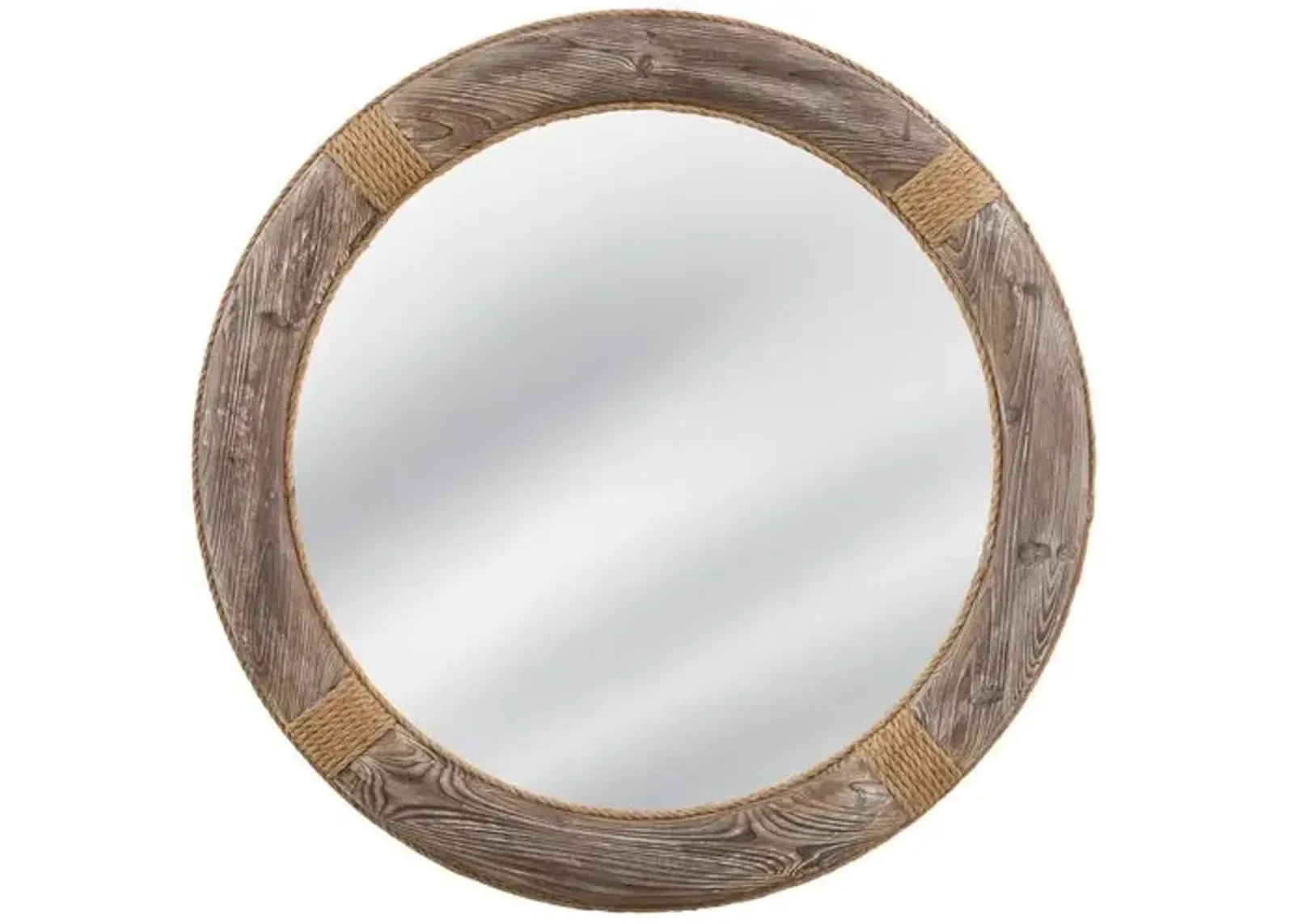 Grafton Wall Mirror - Brown