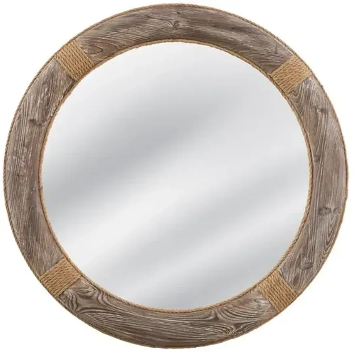 Grafton Wall Mirror - Brown