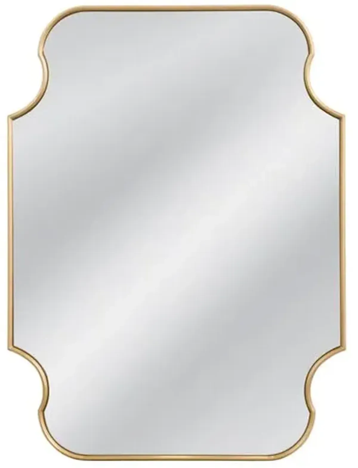 Hawthorn Wall Mirror - Gold Leaf