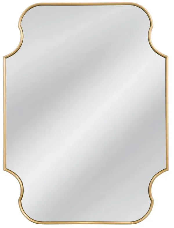 Hawthorn Wall Mirror, Gold Leaf