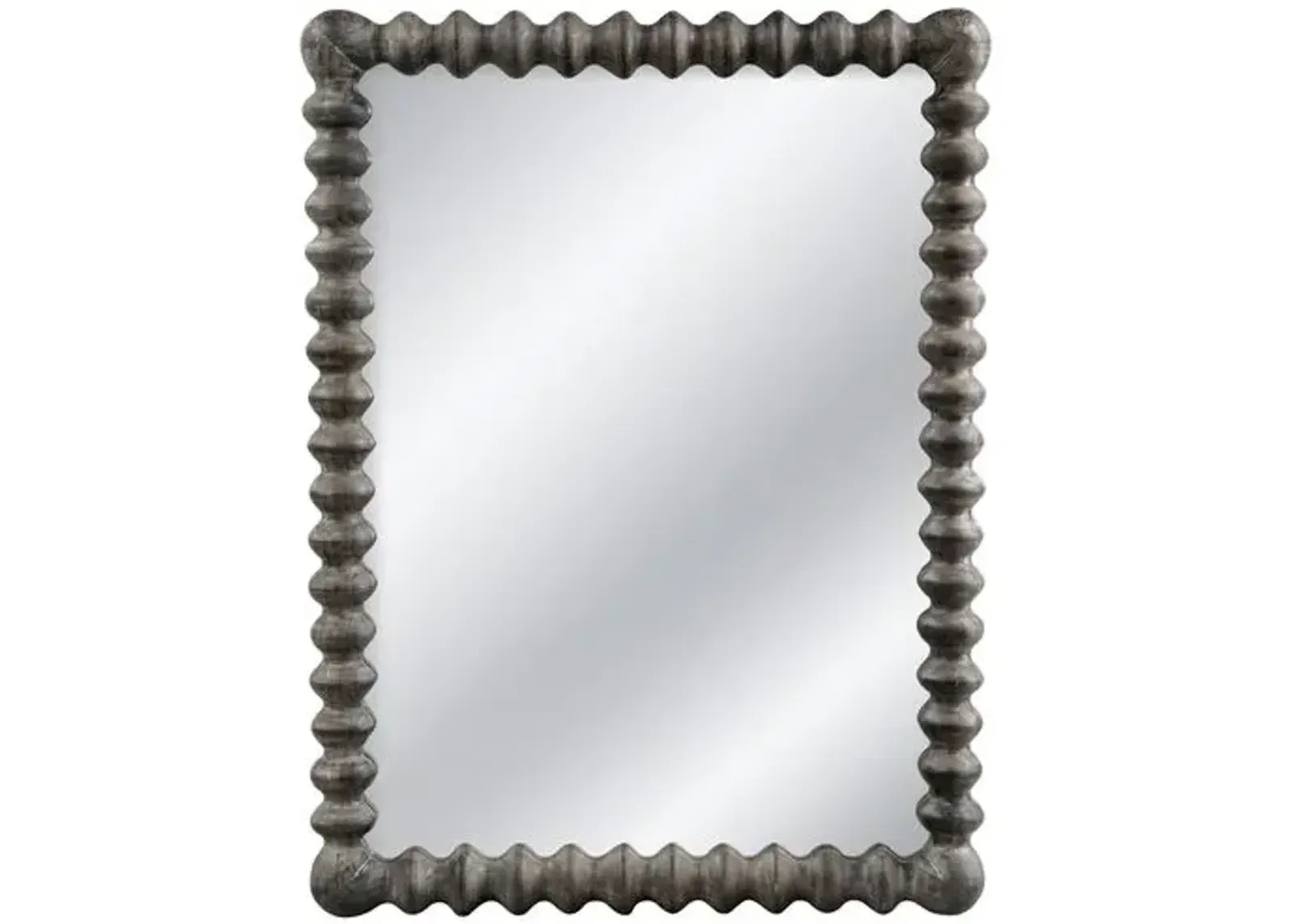 Norwood Wall Mirror - Weathered Gray