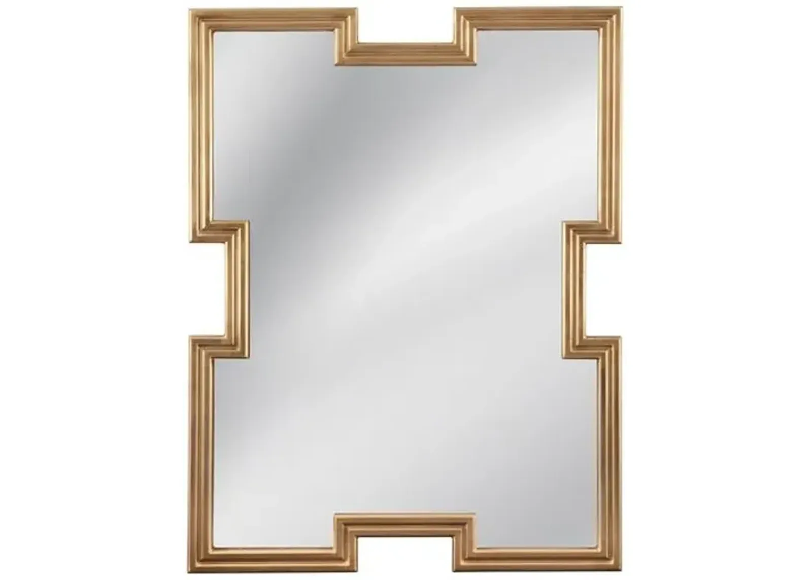 Glenwood Wall Mirror - Gold Leaf