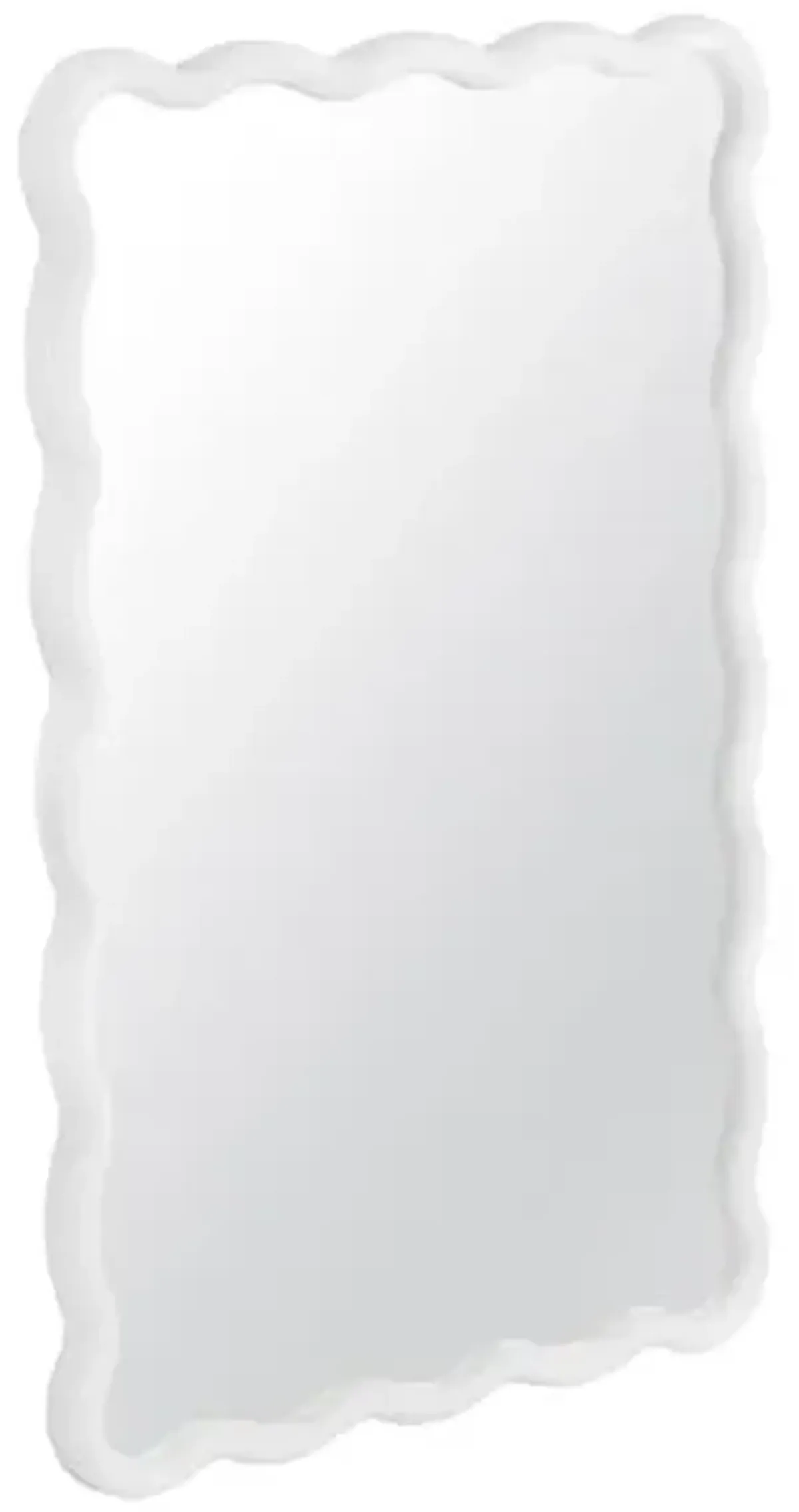 Eldora Wavy Rectangular Wall Mirror