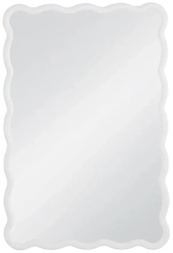 Eldora Wavy Rectangular Wall Mirror