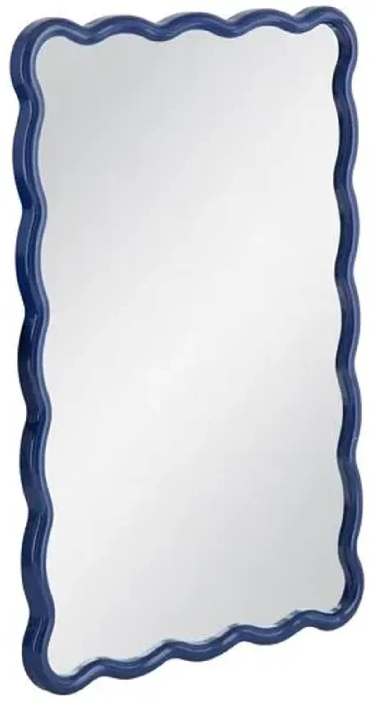 Eldora Wavy Rectangular Wall Mirror