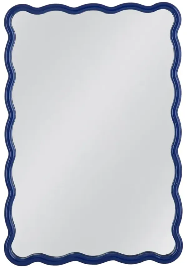 Eldora Wavy Rectangular Wall Mirror