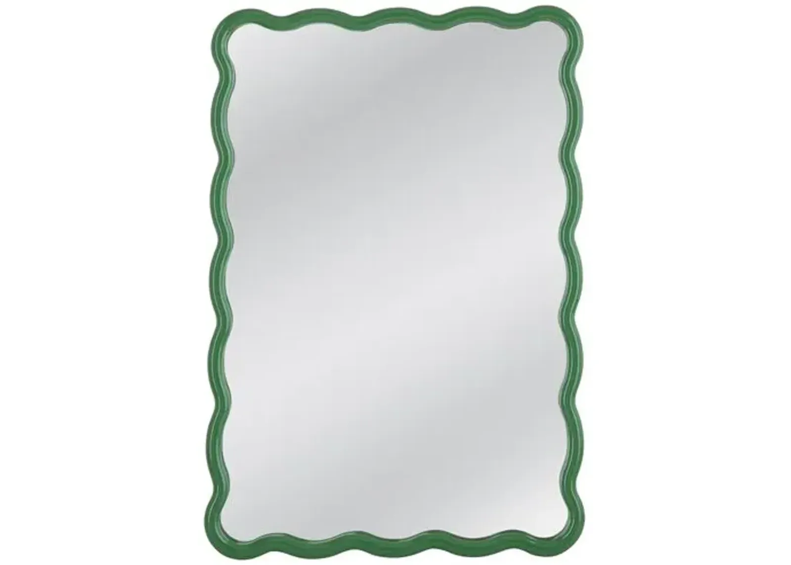 Eldora Wavy Rectangular Wall Mirror