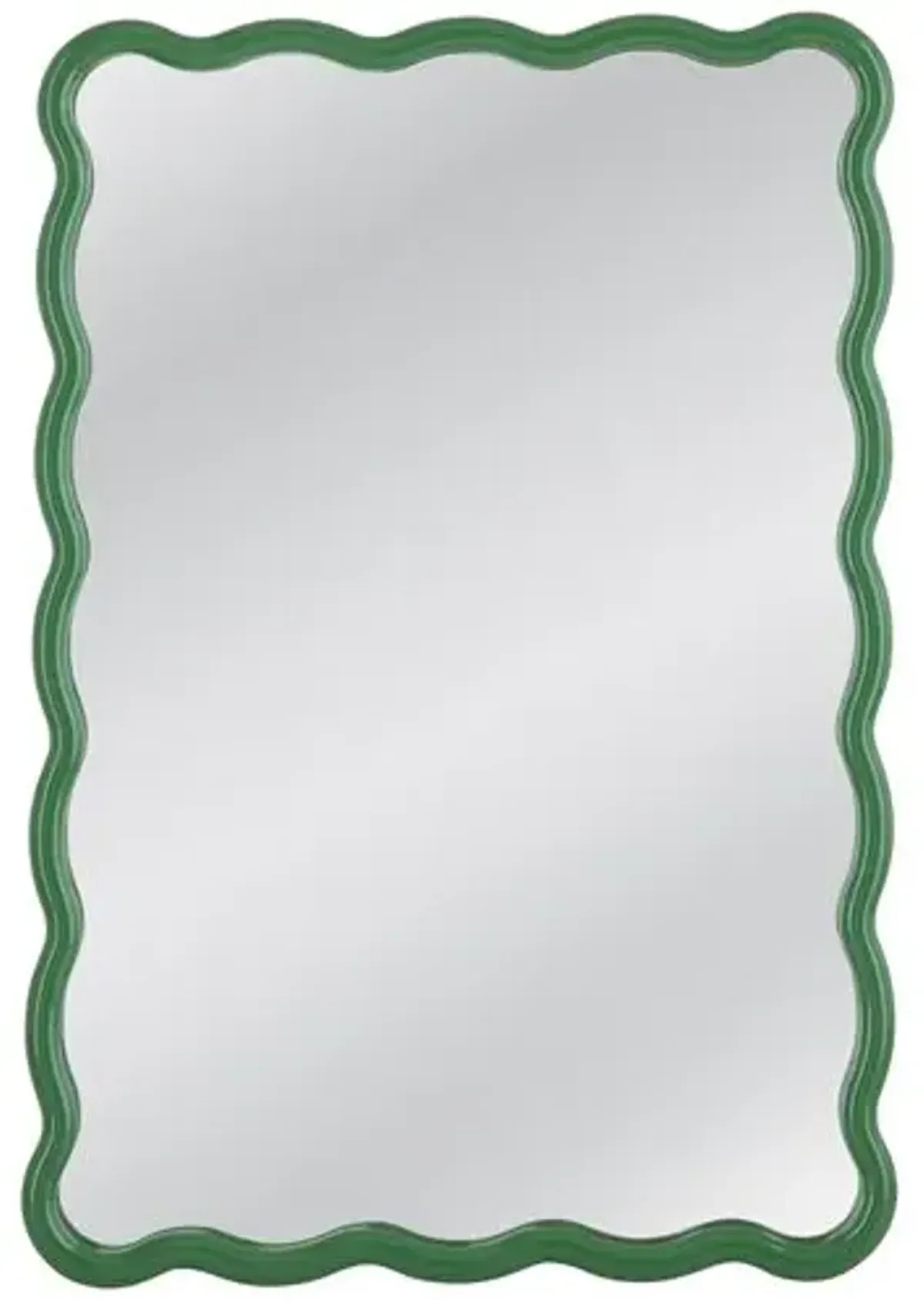 Eldora Wavy Rectangular Wall Mirror