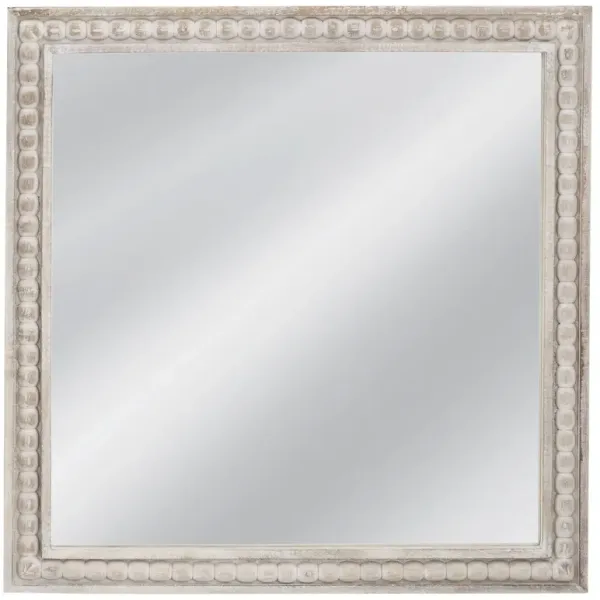 Eldridge Wall Mirror, White Wash