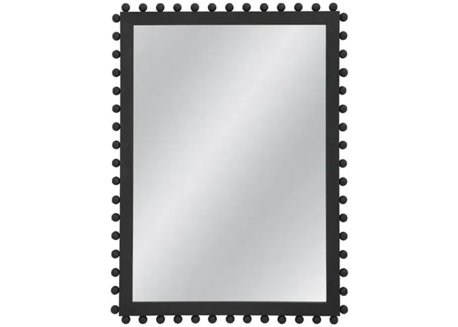 Dover Wall Mirror - Matte Black