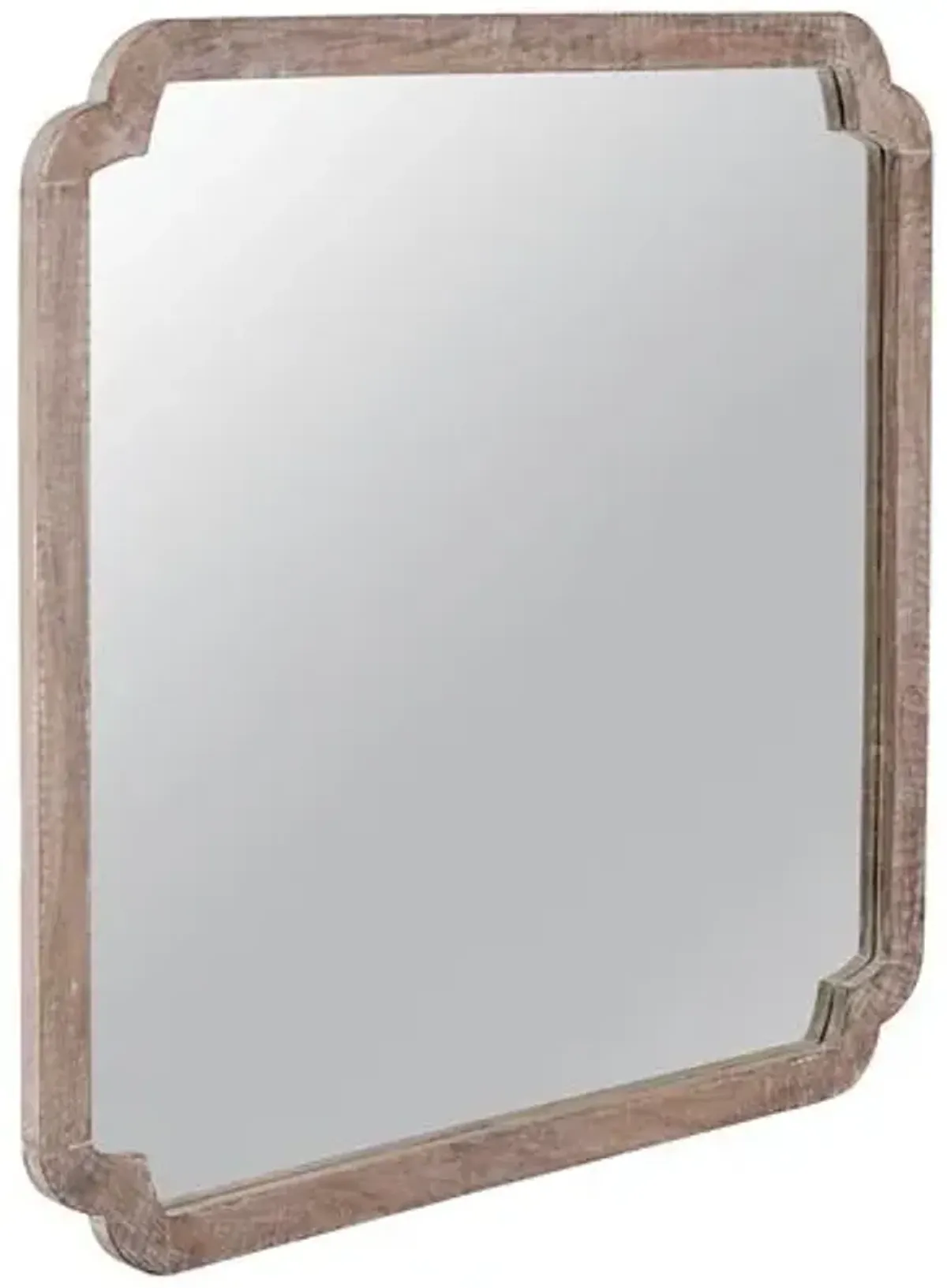 Caspian Wall Mirror - Brown