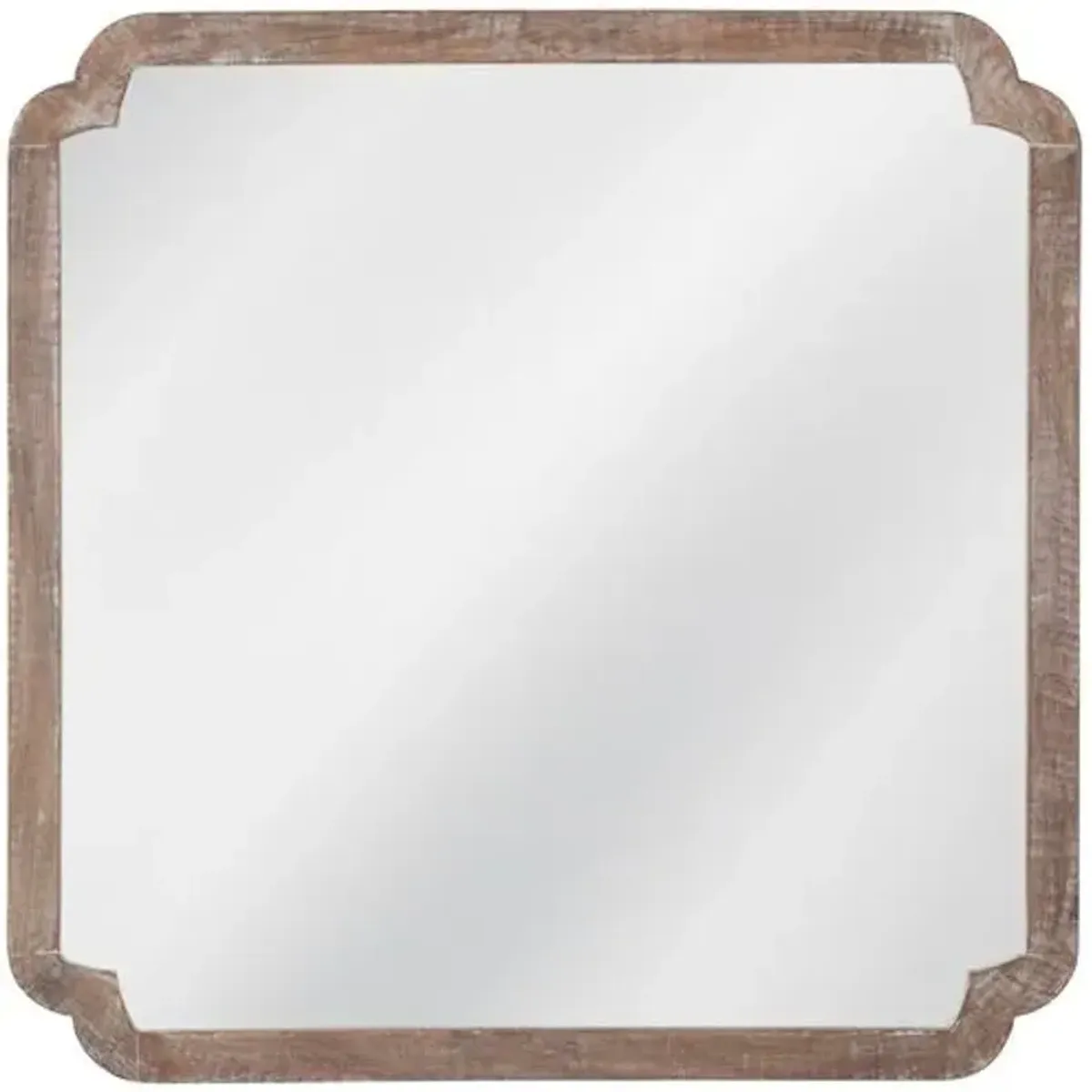 Caspian Wall Mirror - Brown