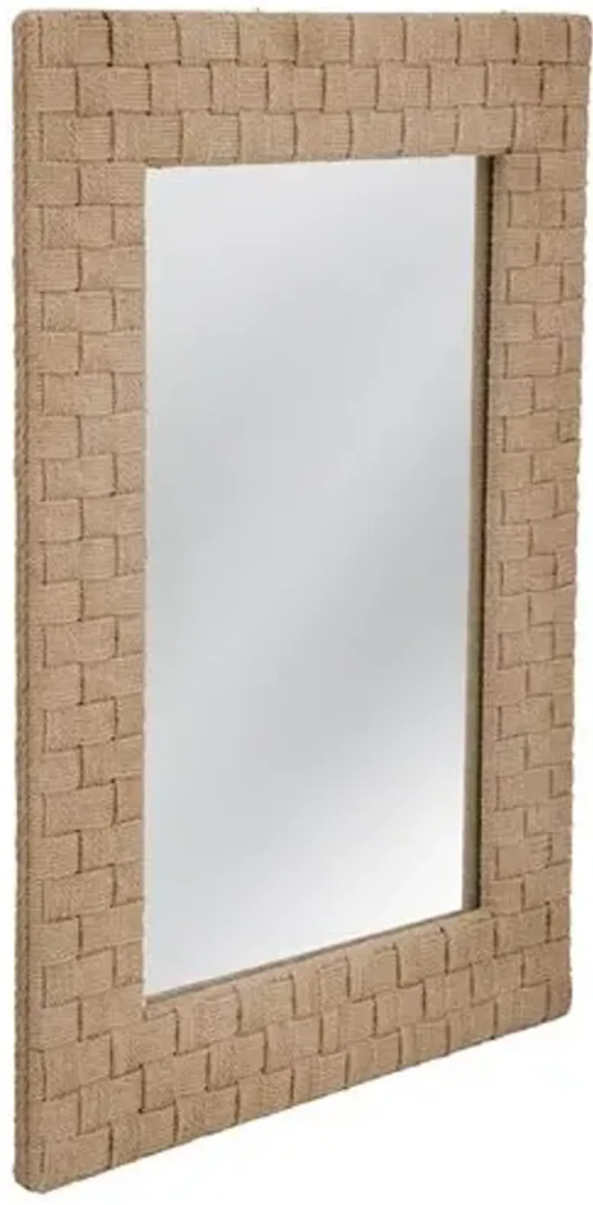 Bexhill Rope Wall Mirror - Brown