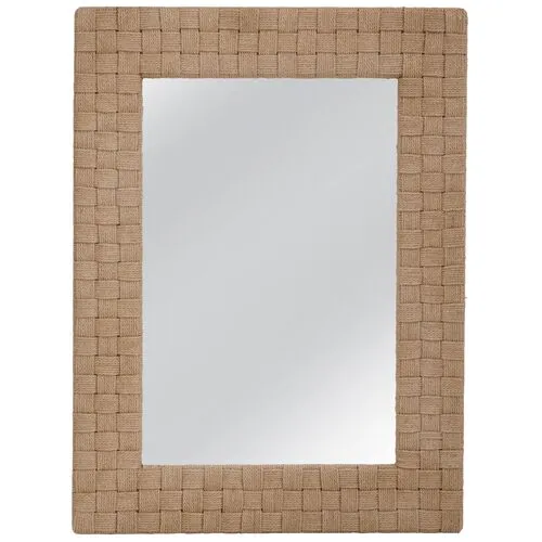 Bexhill Rope Wall Mirror - Brown
