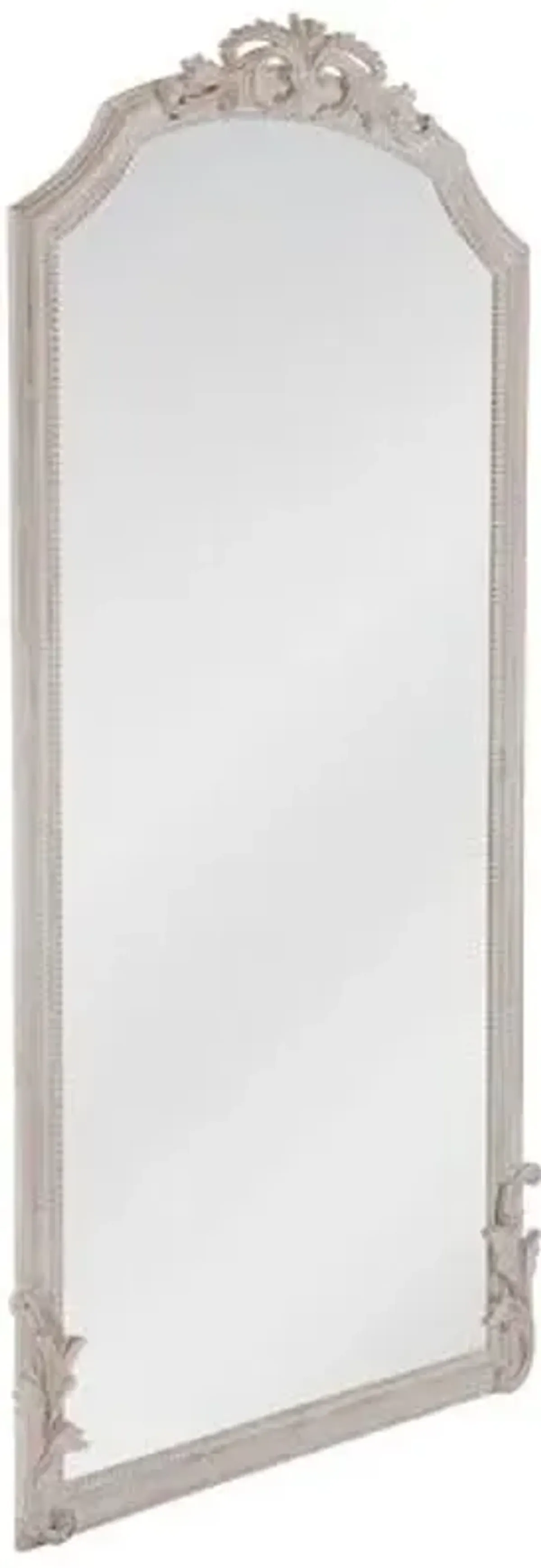 Dunmore Floor Mirror - Distressed White