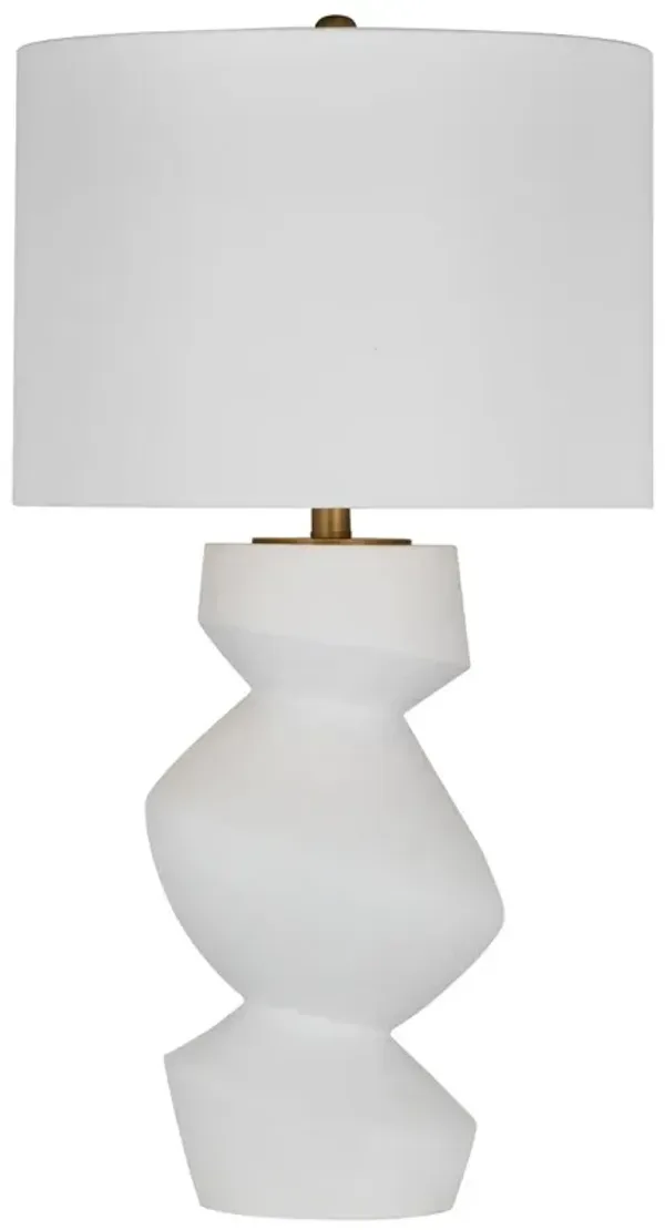 Savannah Table Lamp - Matte White