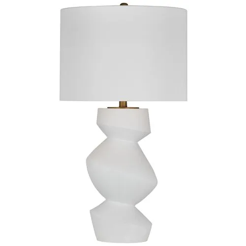 Savannah Table Lamp - Matte White