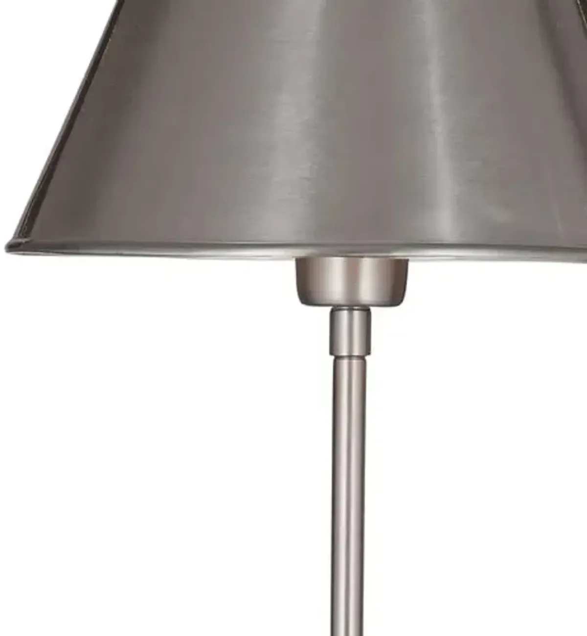 Athens Table/Buffet Lamp - Silver