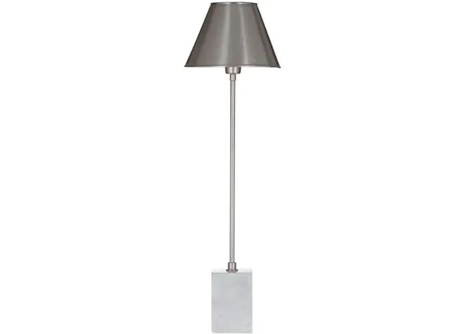 Athens Table/Buffet Lamp - Silver