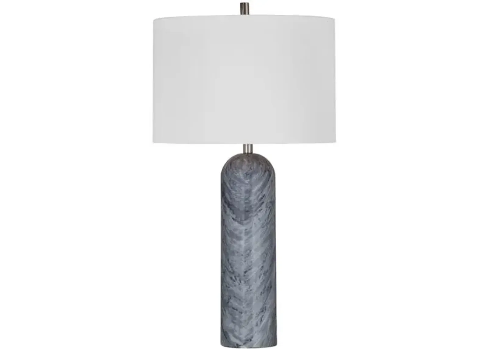 Tiverton Marble Table Lamp - Gray