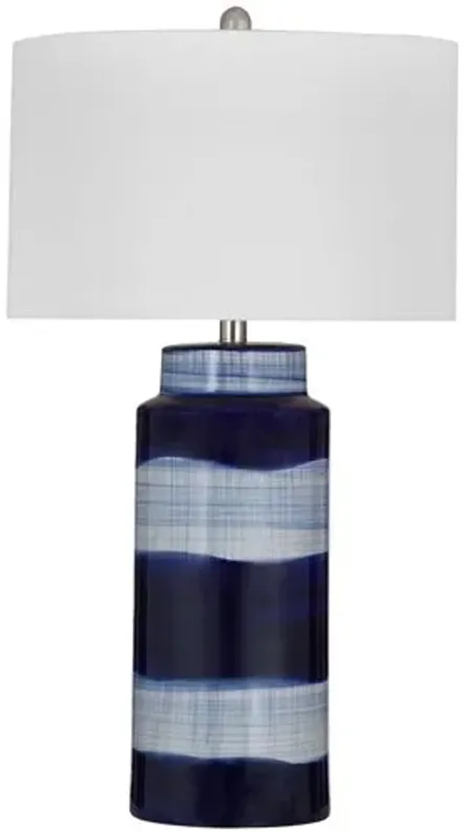 Waverly Table Lamp - Light Blue/Navy