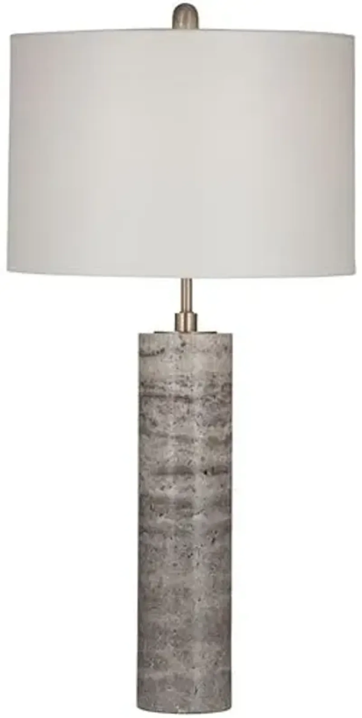 Carmel Marble Table Lamp - Brown/Grey