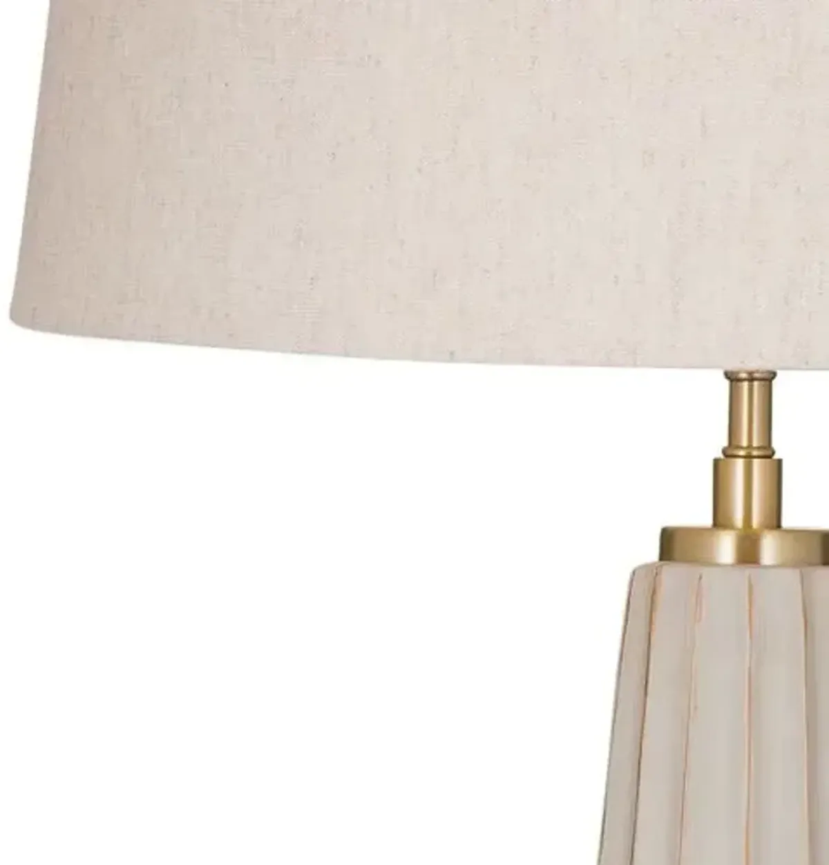 Fulton Table Lamp - Beige Cement