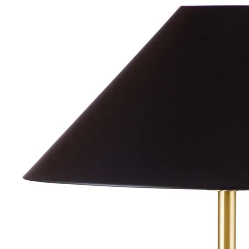 Burlington Floor Lamp - Black/Brass