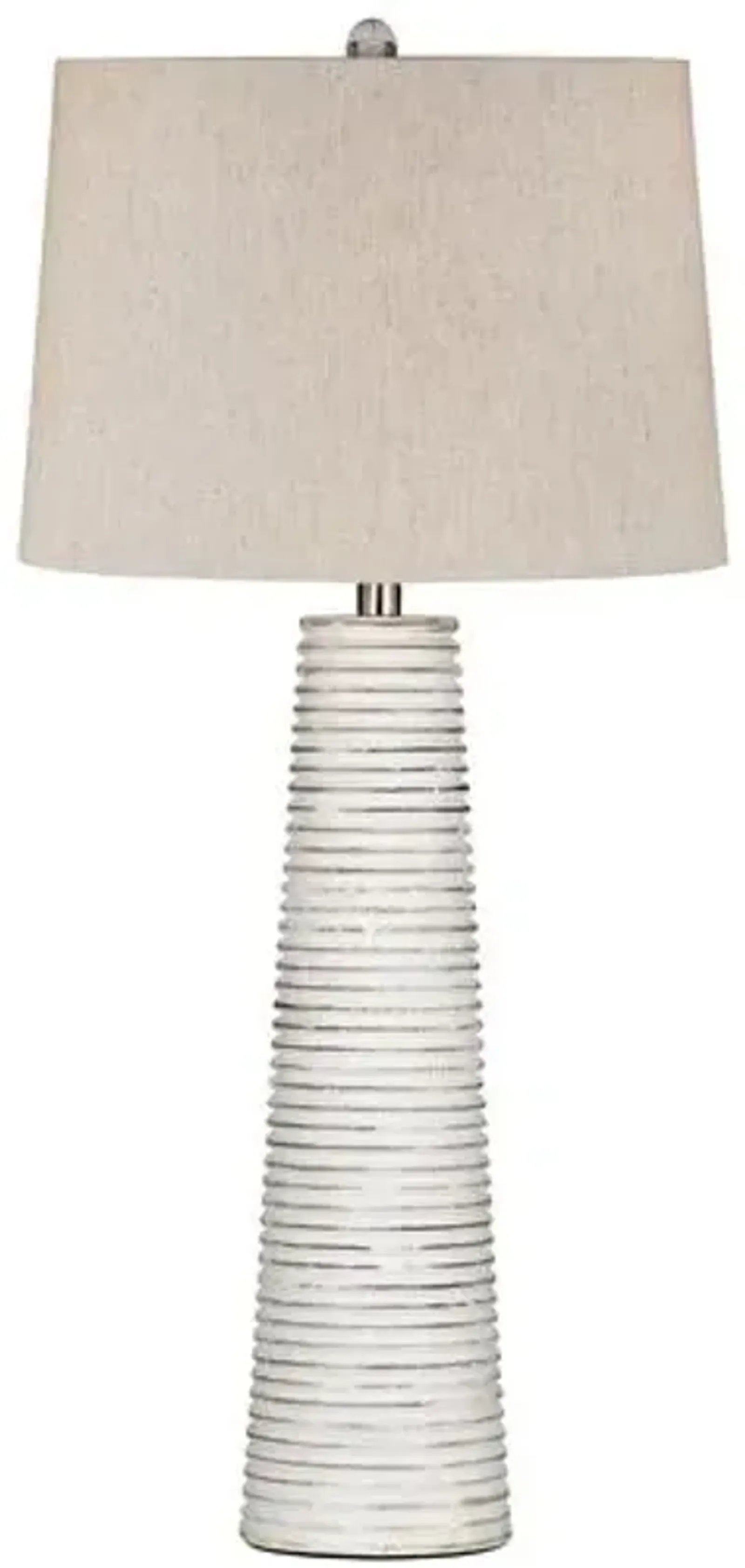 Riverton Table Lamp - White