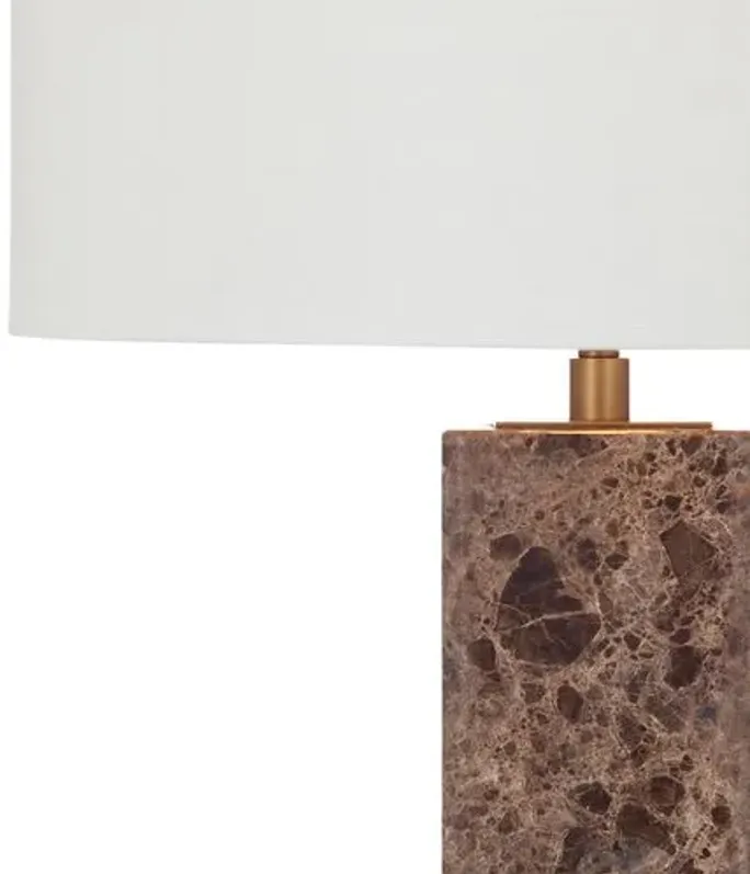 Hampton Table Lamp - Brown