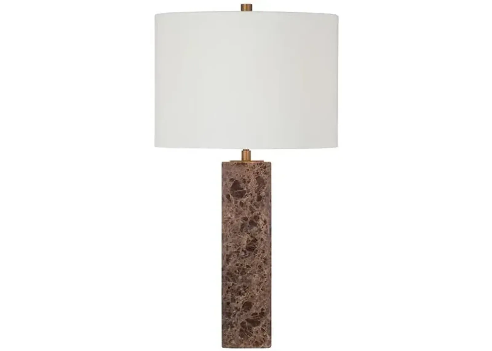 Hampton Table Lamp - Brown