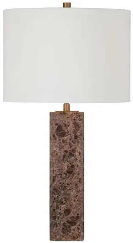 Hampton Table Lamp - Brown