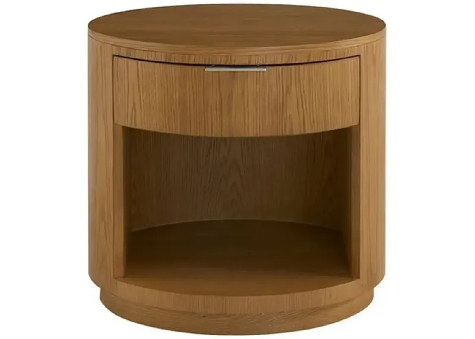 Charlotte One Drawer Nightstand - Brushed Cypress