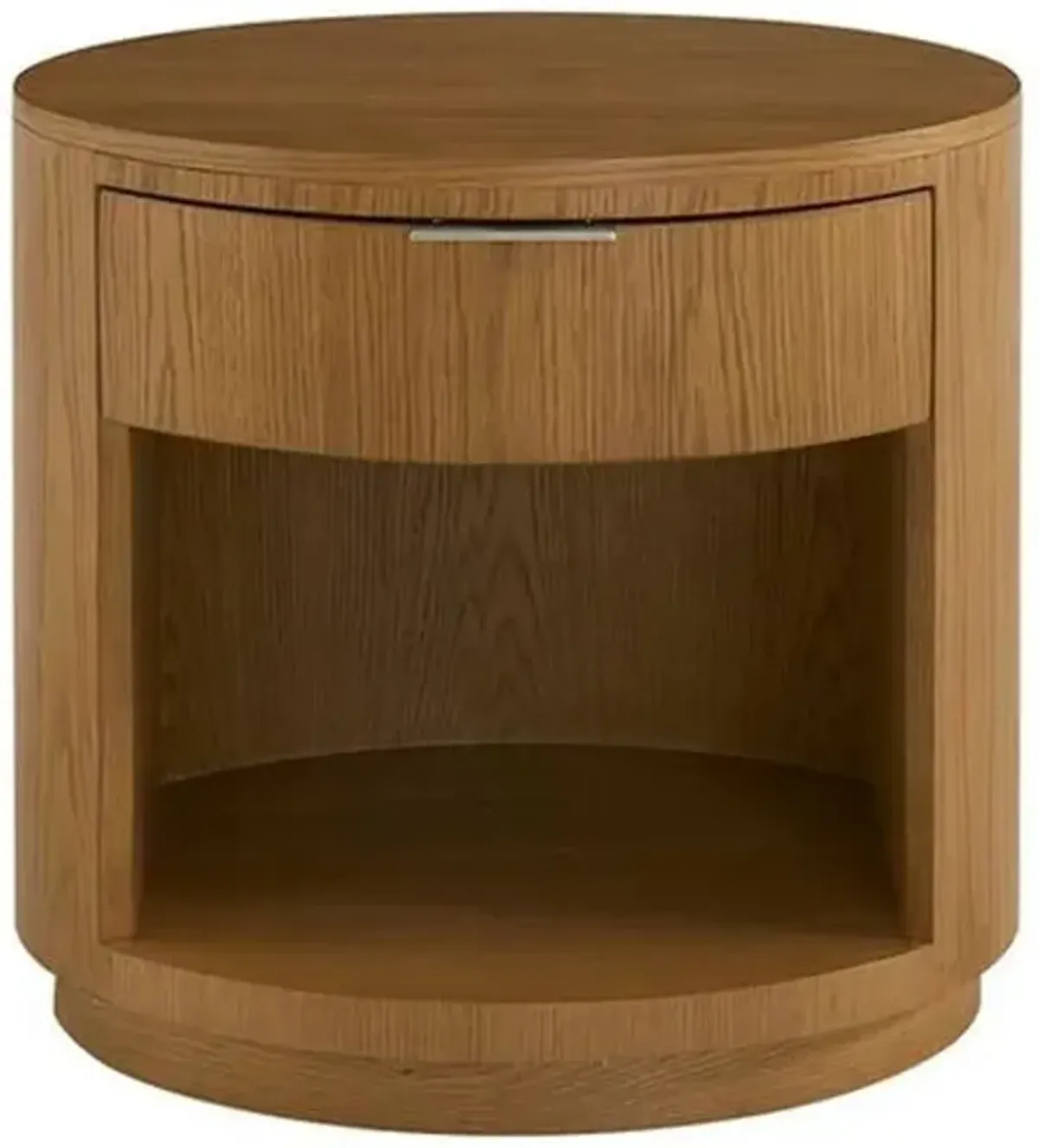 Charlotte One Drawer Nightstand - Brushed Cypress