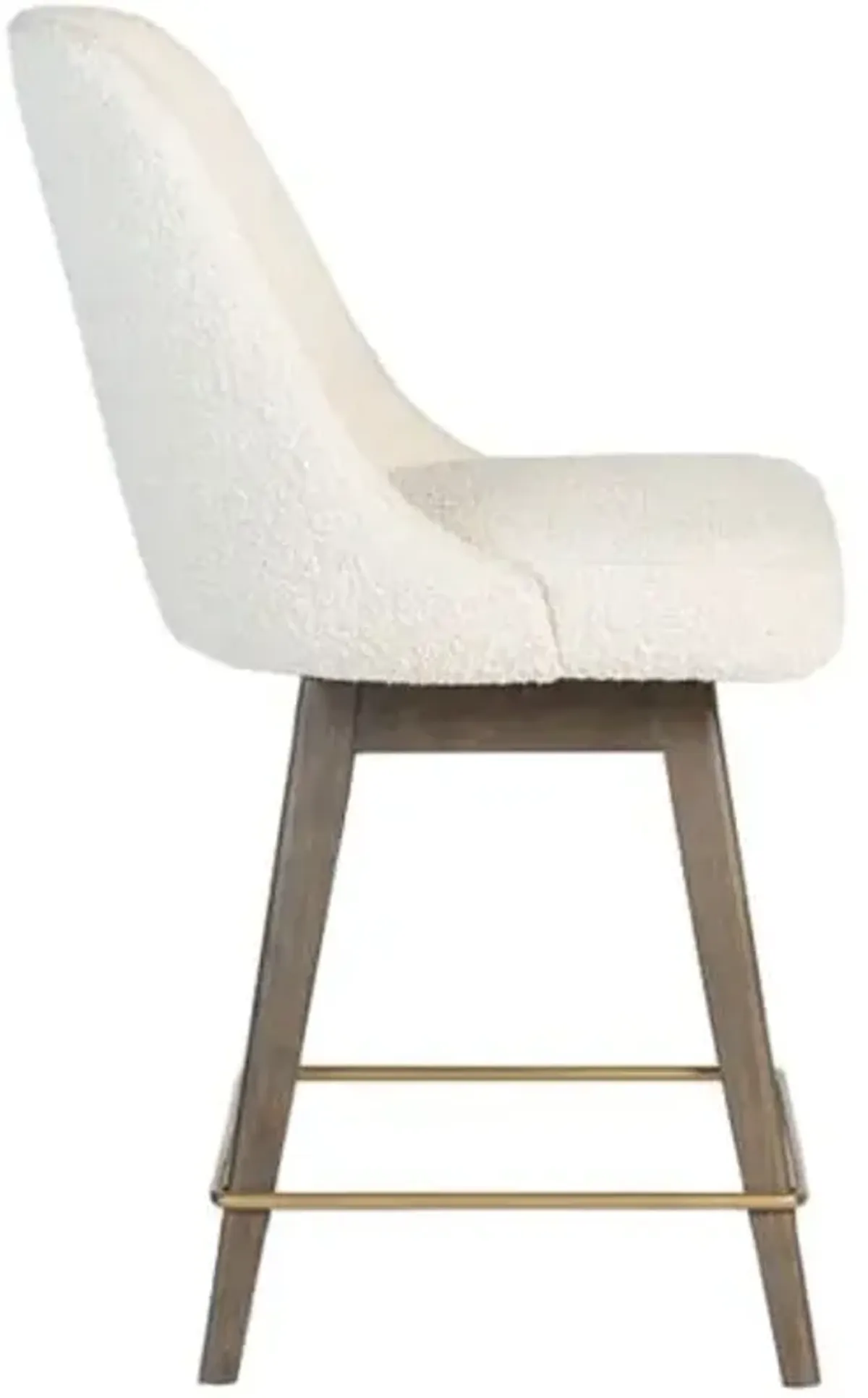 Henry Bar Stool - Warm Cotton - Ivory