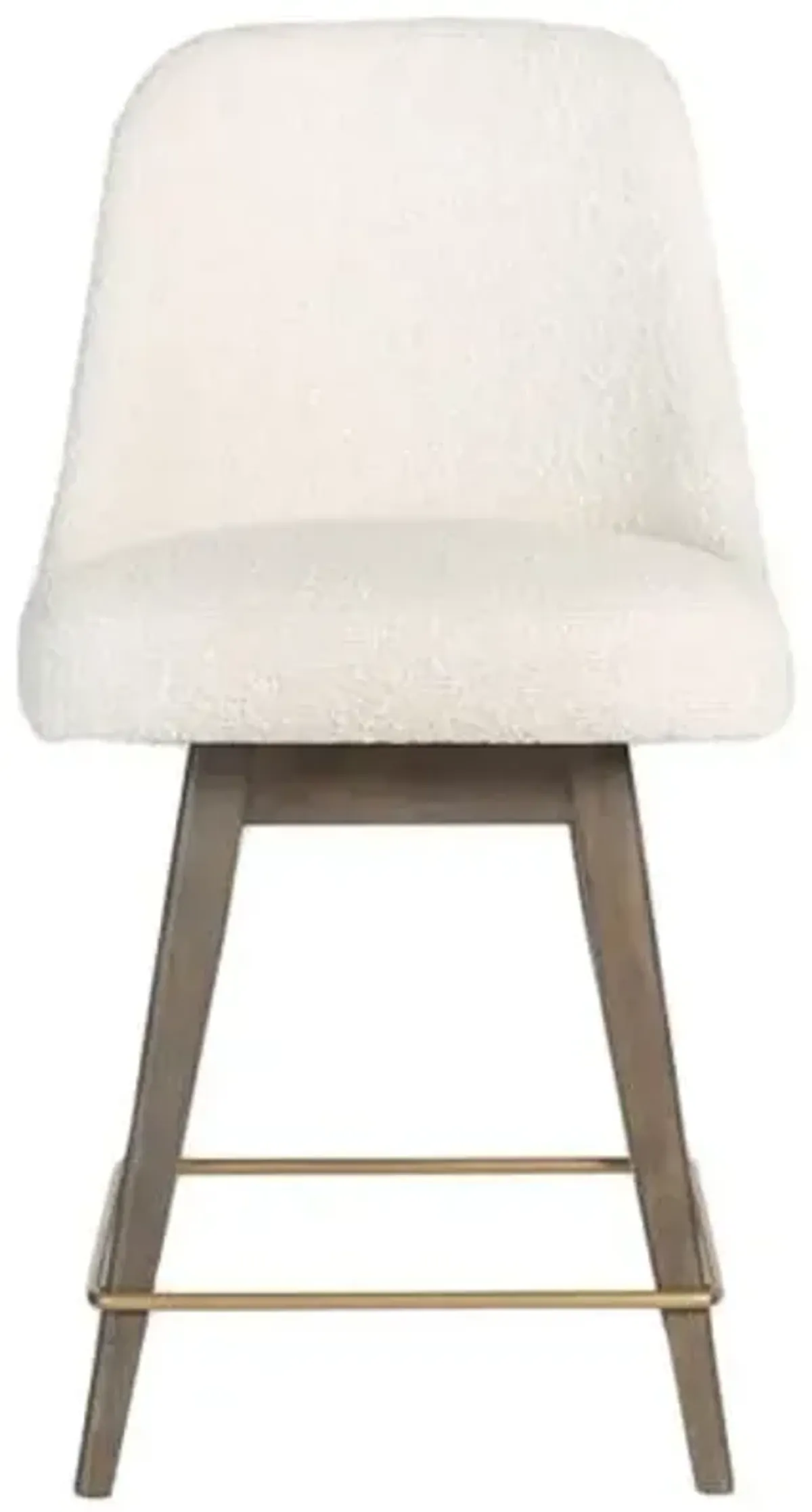 Henry Bar Stool - Warm Cotton - Ivory