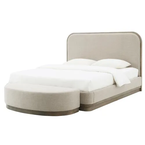 Scarlett Bed - Beige