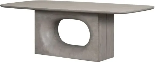 Jaxon 96" Dining Table, Dusted Stone