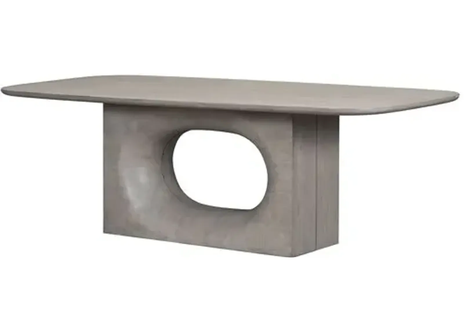 Jaxon 96" Dining Table - Dusted Stone